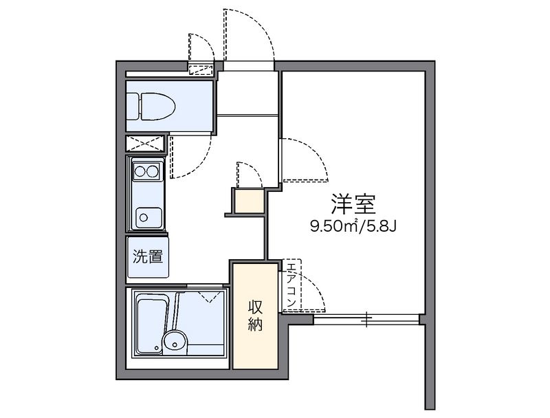 レオネクストグレイス 間取図
