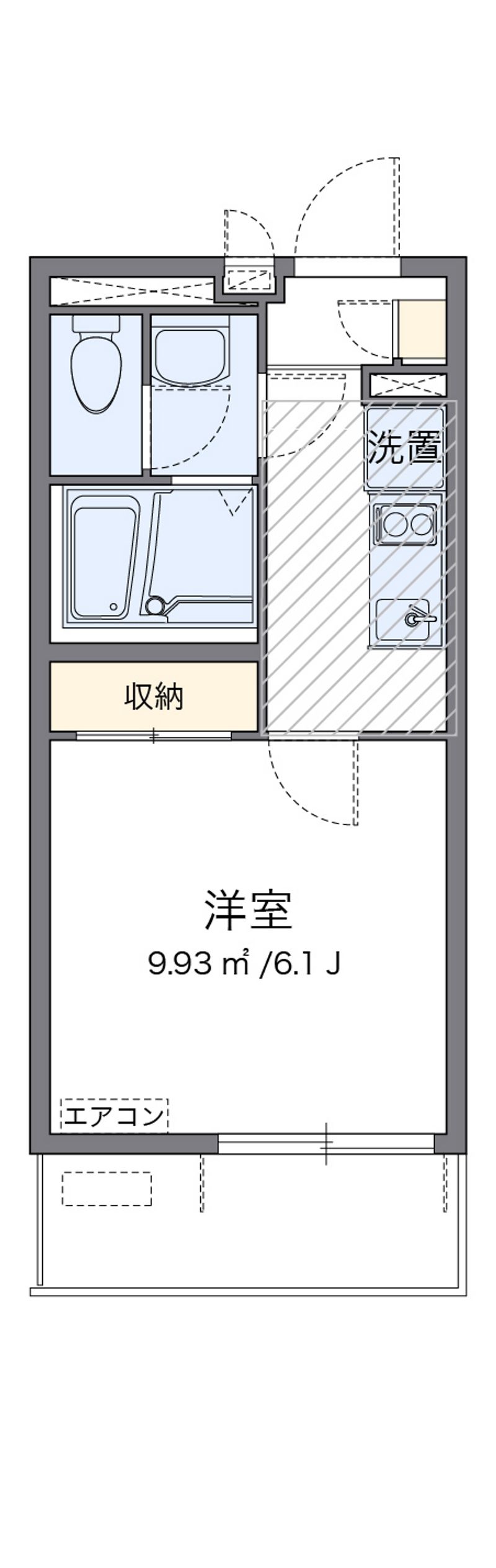 クレイノセイム 間取図