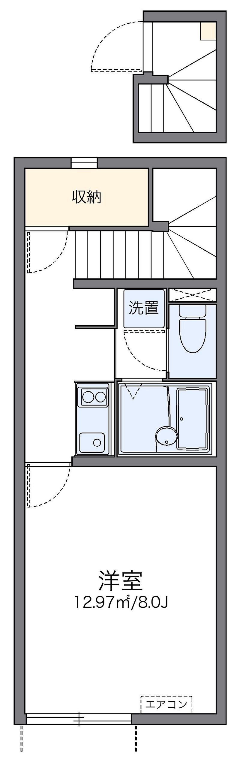 レオネクストみなみ１番館 間取図