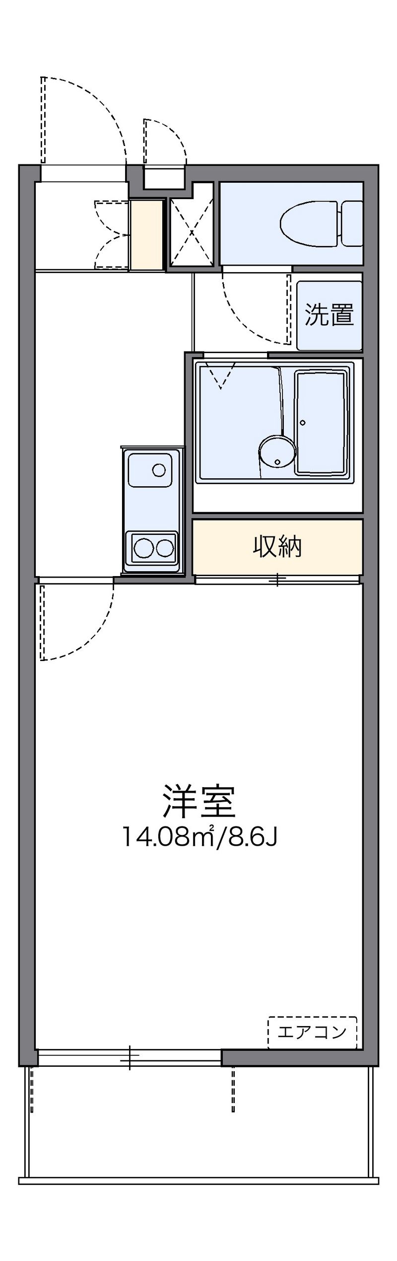 レオネクストシーズ　堀の内 間取り