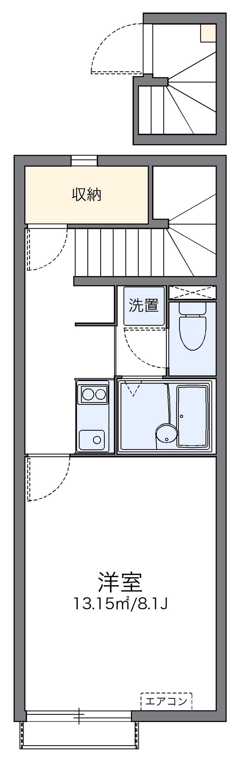 レオネクストヴィダ　フェリス 間取図
