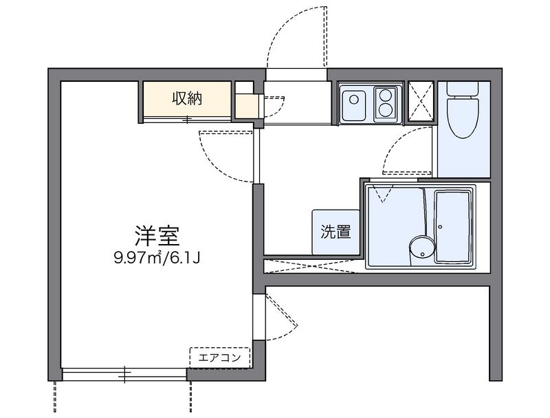 レオネクスト川端Ⅲ 間取図
