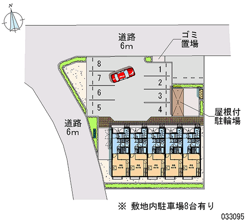 33095 Monthly parking lot