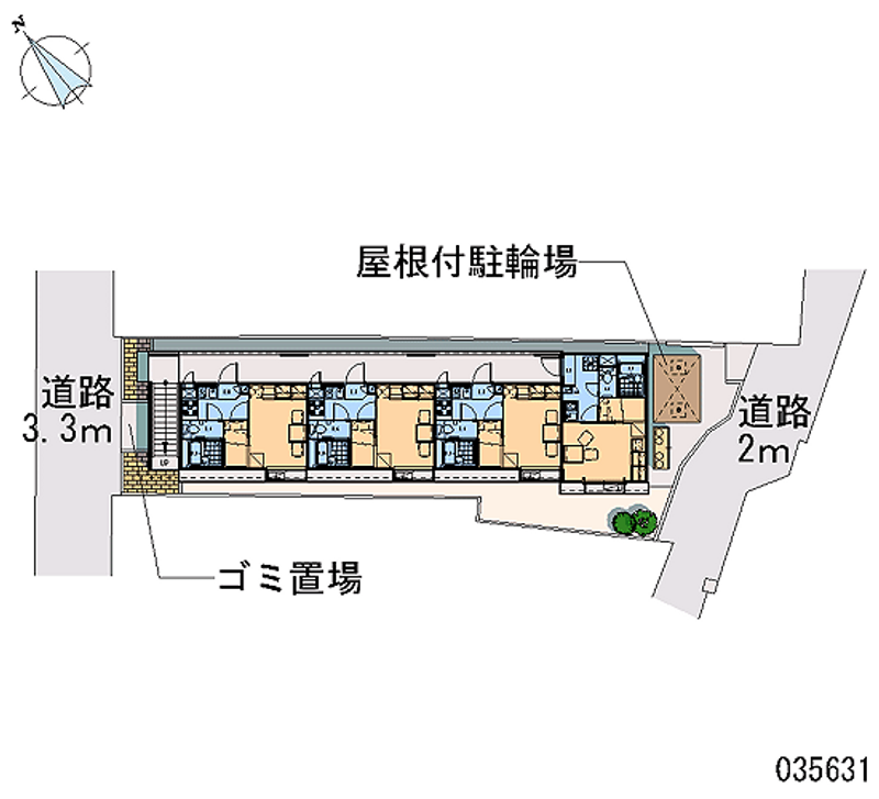 レオパレス幸 共用部分