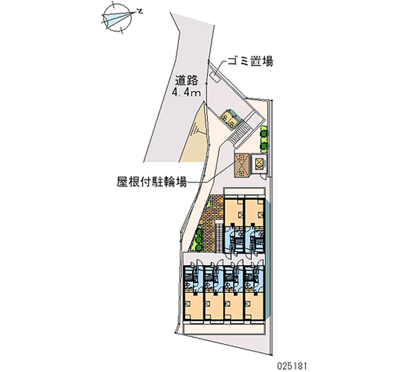 レオパレスＭＯＫＯ　 区画図