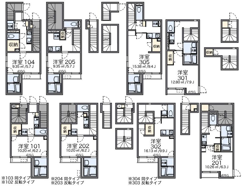 クレイノｋｅｙａｋｉⅡ 間取図