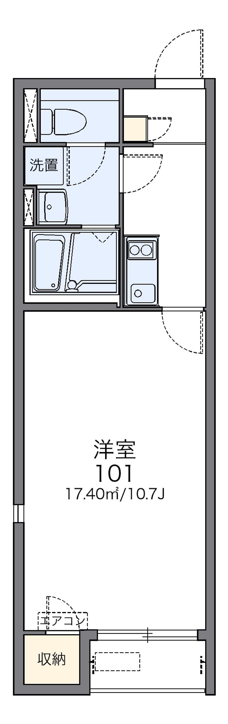 レオネクストはなみずき 間取り