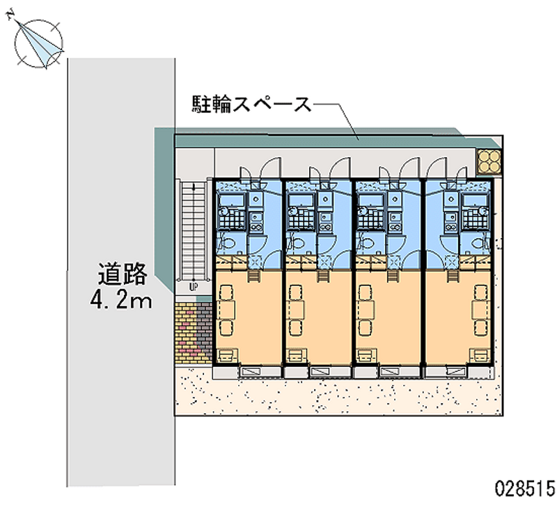レオパレスエトワール 区画図