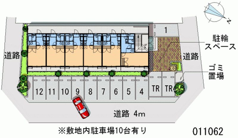 レオパレス欅 月極駐車場