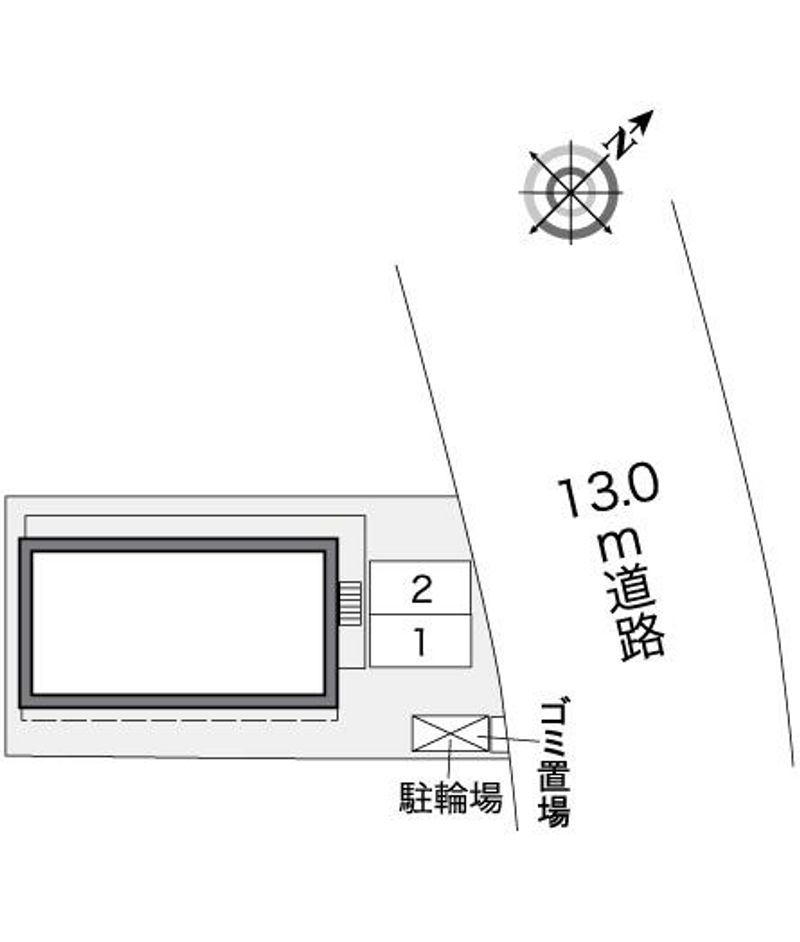 レオパレスミーコーポ　マチヤ 配置図