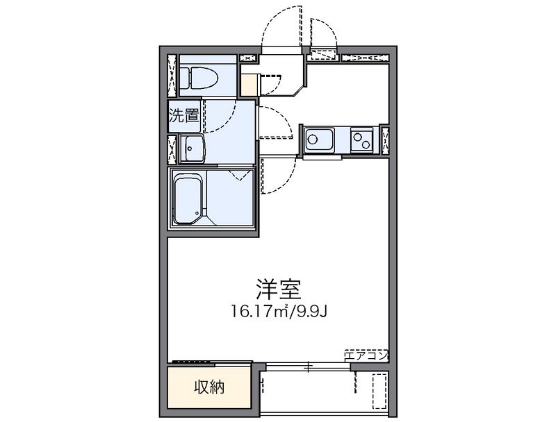 レオネクストオランジュ 間取図