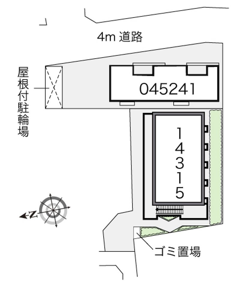 レオネクストＨＯＲＩⅡ 配置図