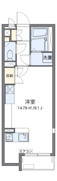 ミランダ山根Ⅳ 間取り図