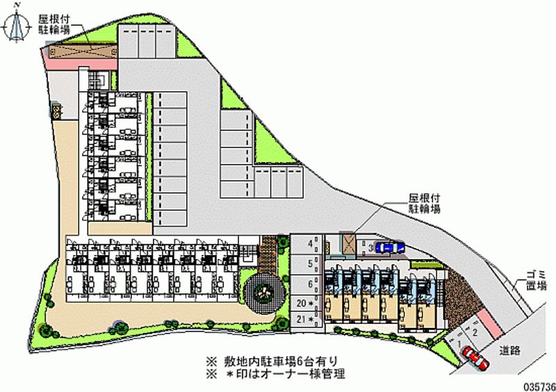 35736月租停車場