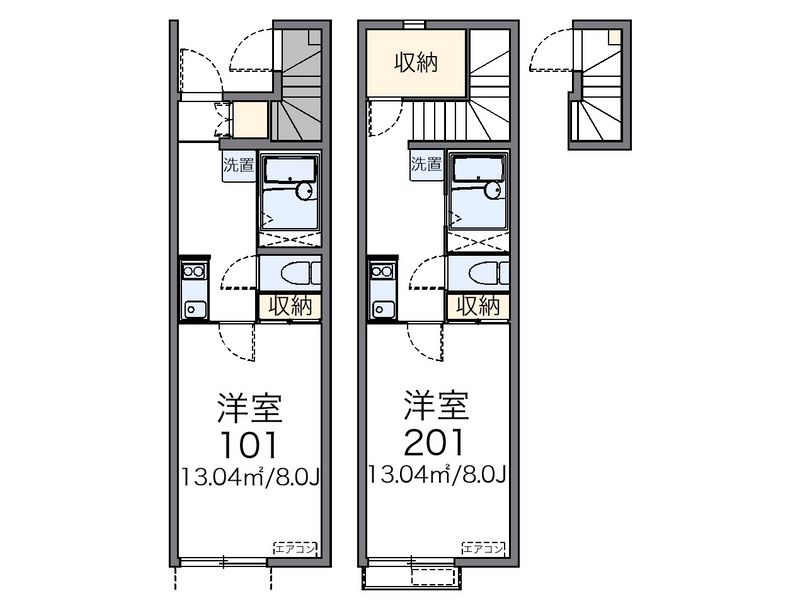 レオネクスト浦和領家 間取図