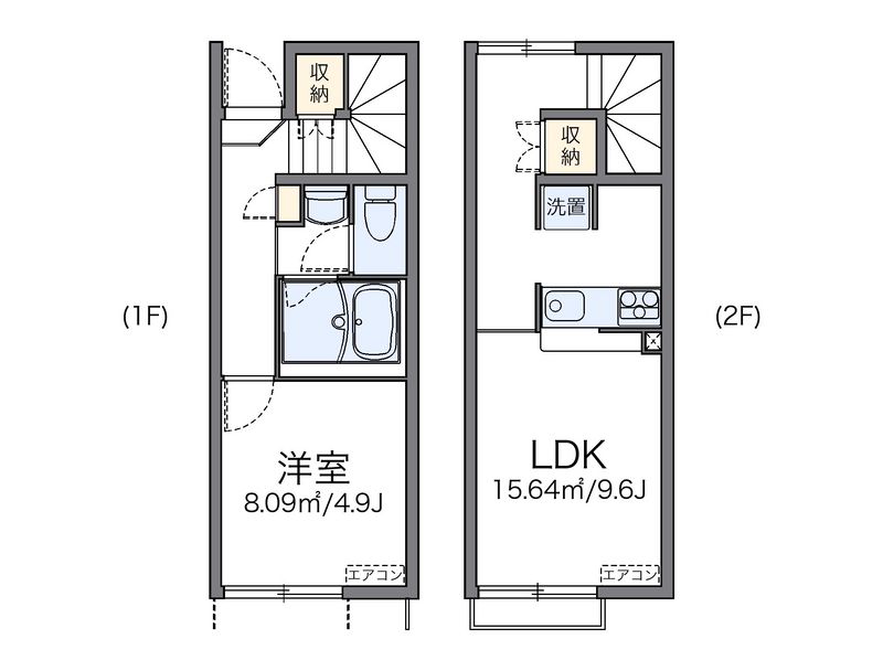 レオネクストクレッセントハウス 間取図