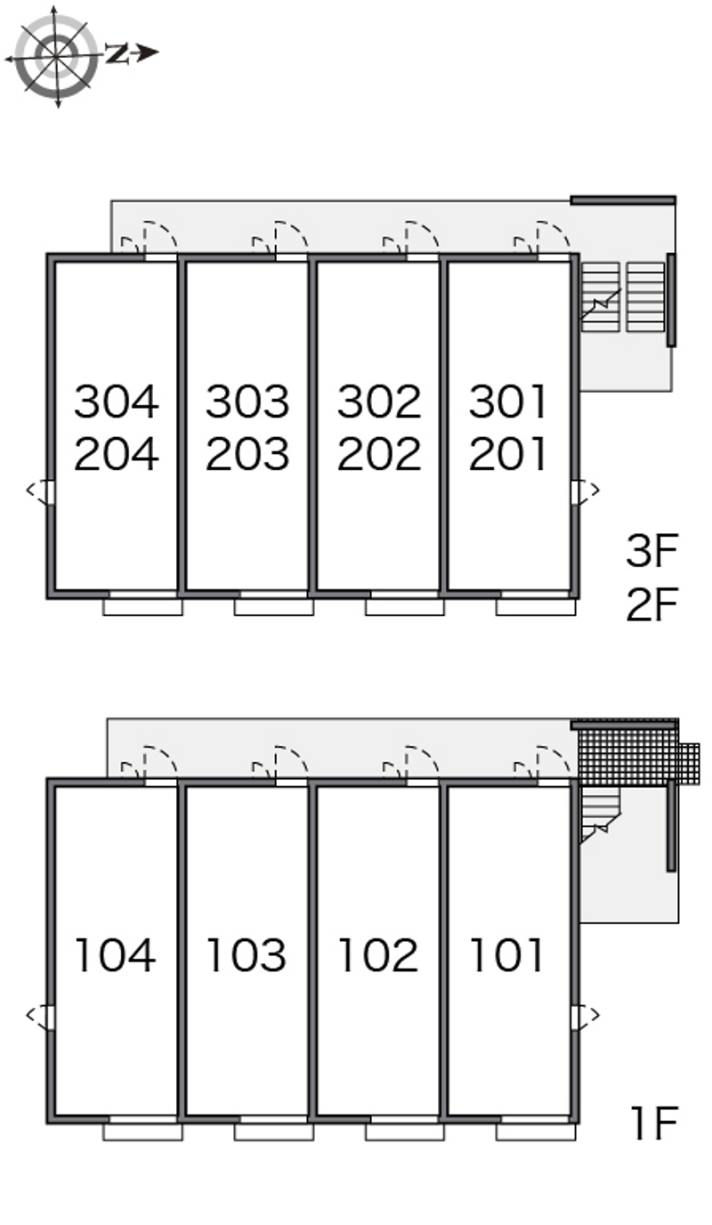 LEONEXT Yoshinoya Floor plan layout diagram
