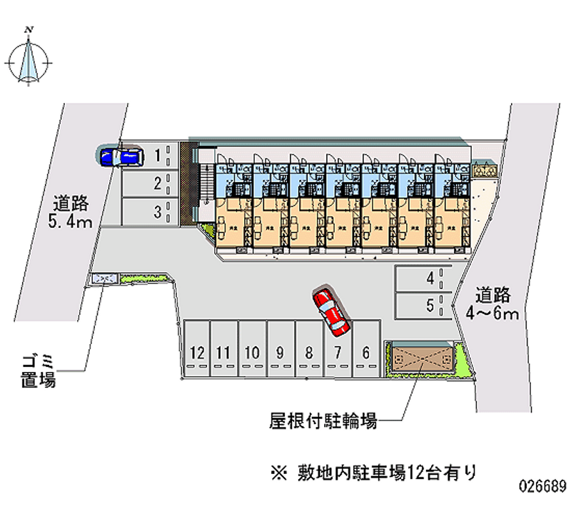 26689 Monthly parking lot