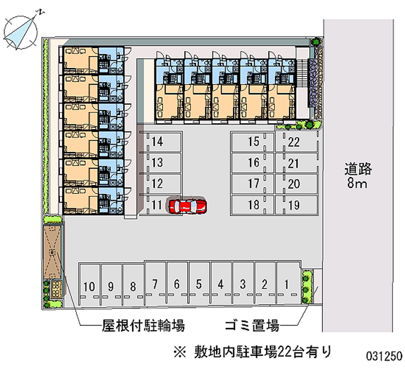 31250 Monthly parking lot