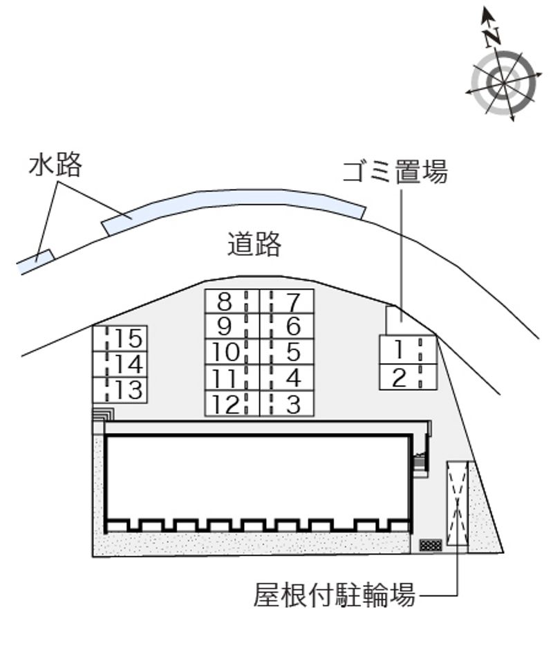 クレイノグリー柳沼 駐車場