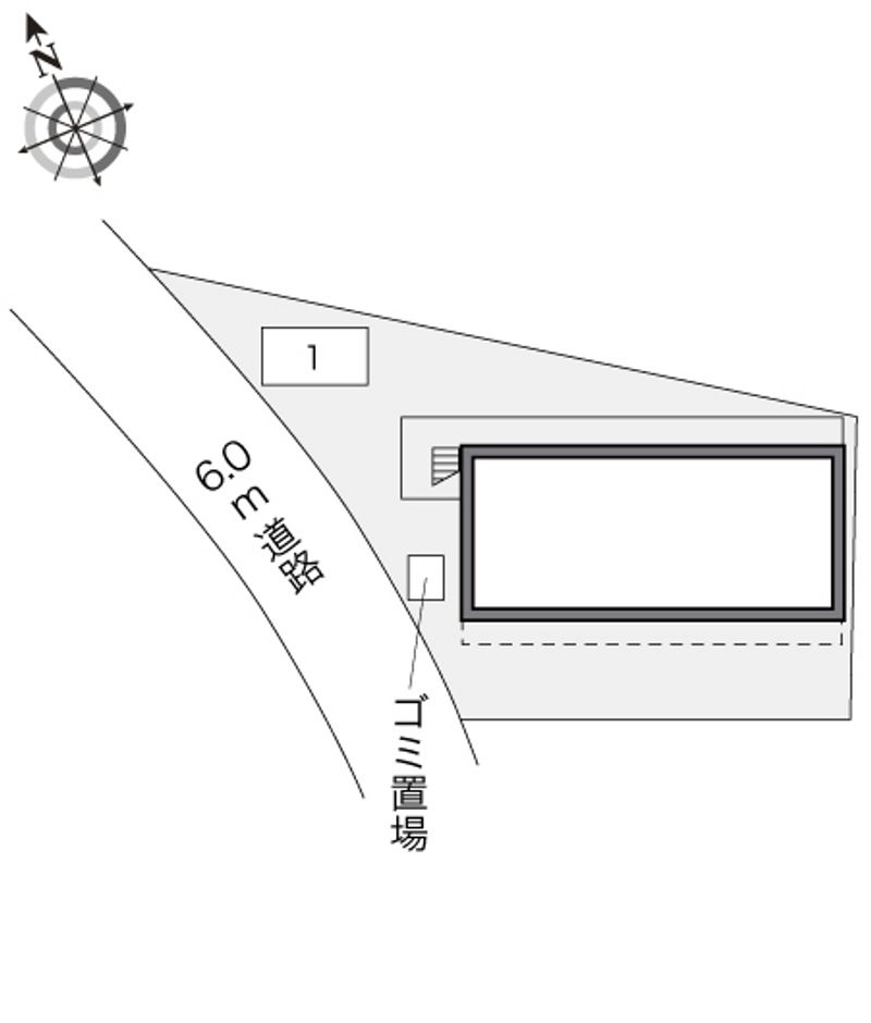レオパレスプレーヌ 配置図