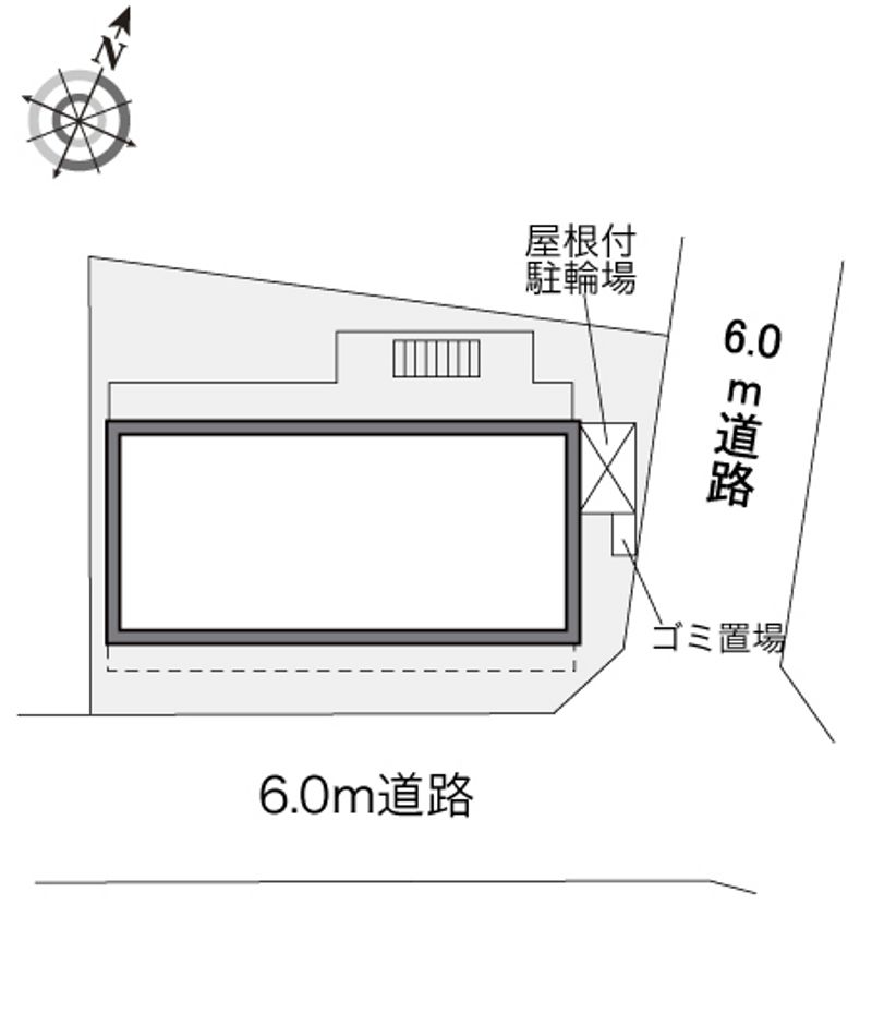 レオパレスメゾン　エスポワール 配置図