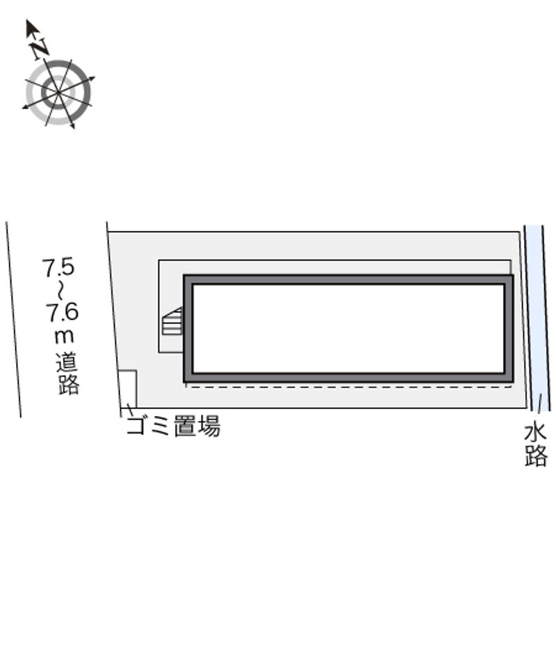 レオパレスエスポワール加納 配置図