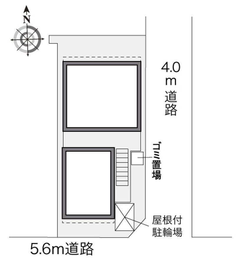 レオパレスアールドヴィーヴル 配置図