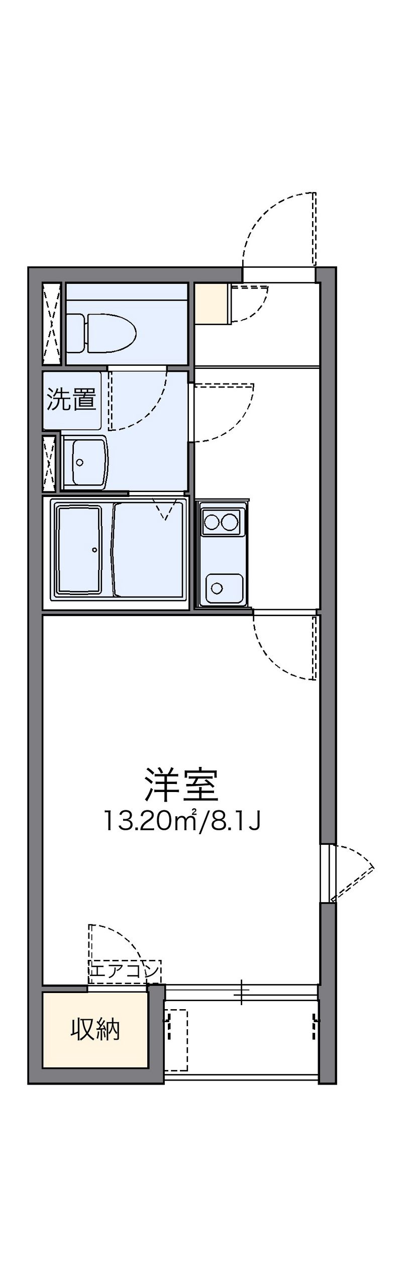レオネクストクレール 間取図