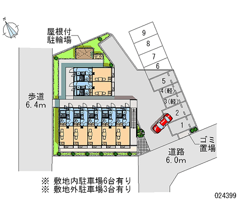 24399月租停车场