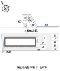 レオパレス田園 駐車場