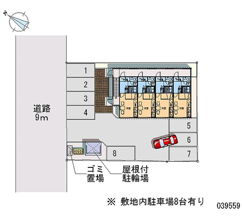 39559 Monthly parking lot