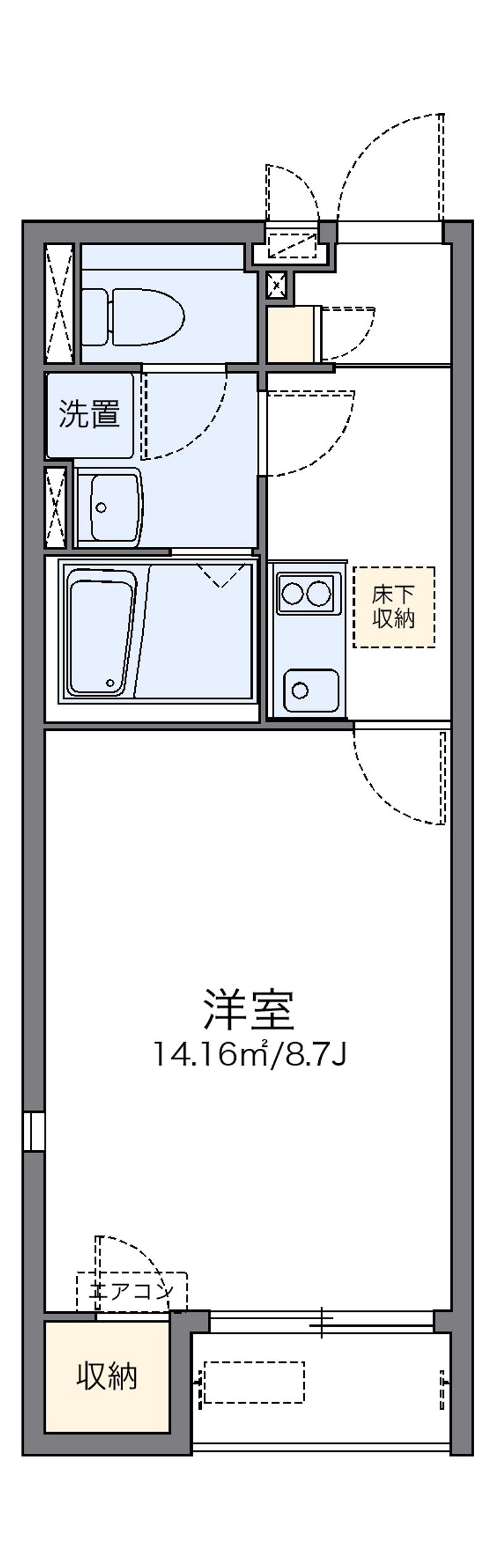 レオネクストブランドール 間取り
