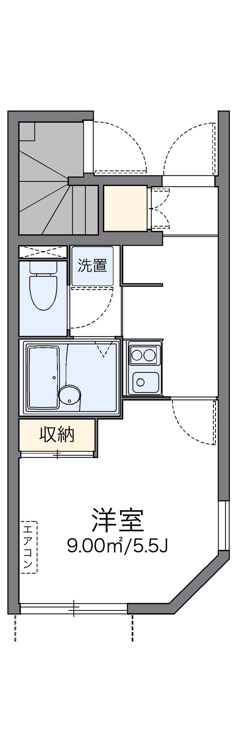 レオネクストベネフィット双葉 間取図