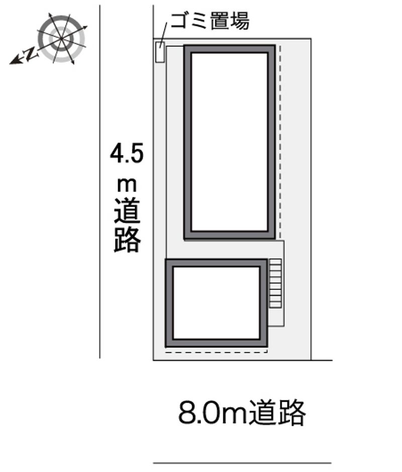 レオパレス千代田パレス 配置図