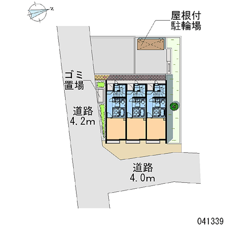 レオネクストサングリーン経堂 区画図