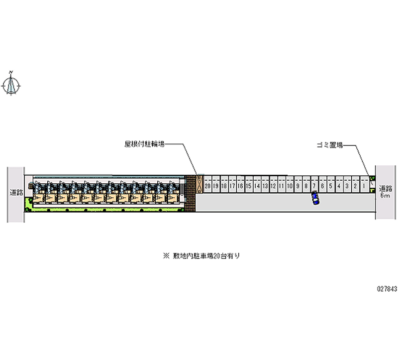 27843 bãi đậu xe hàng tháng