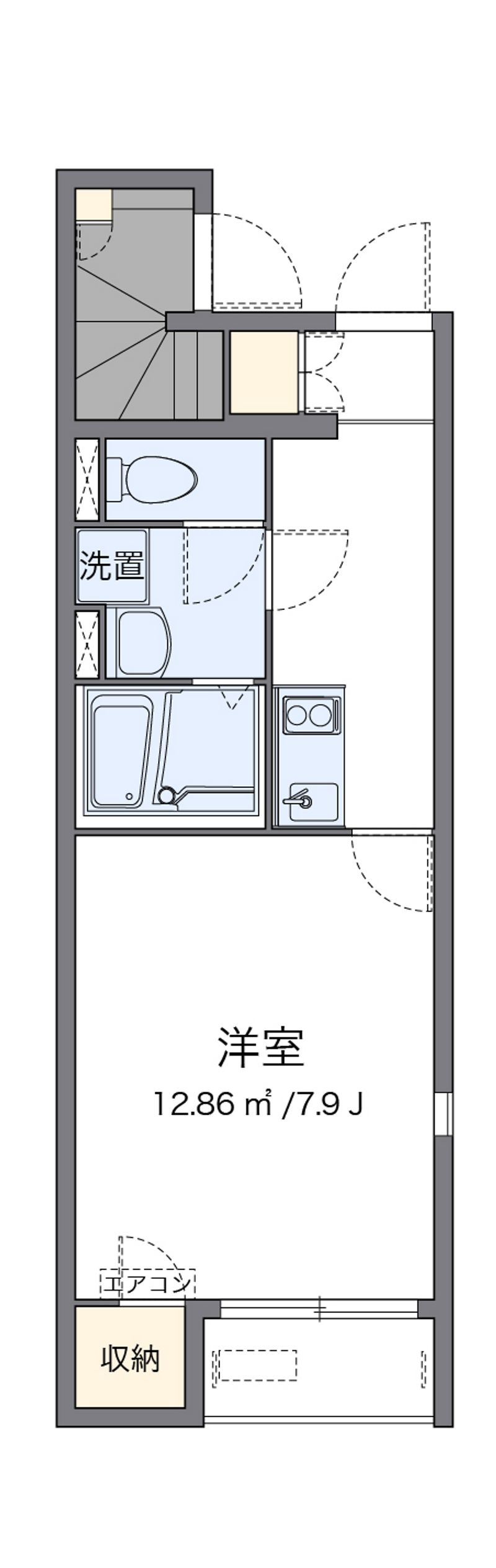 レオネクストパル 間取図