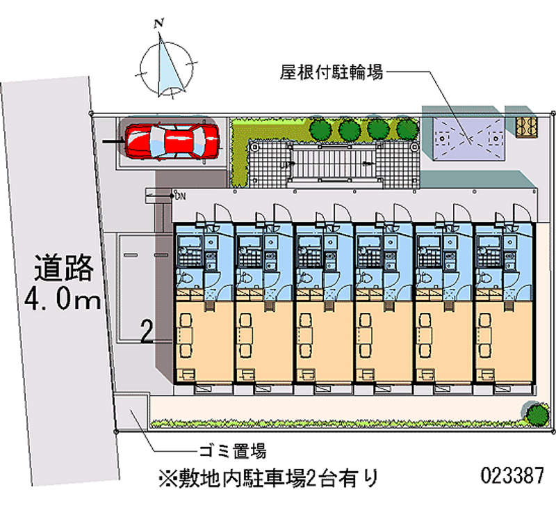 23387月租停車場