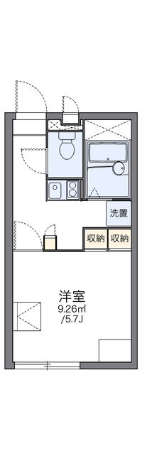 レオパレスＭ　Ｔｒｅｅ　Ⅴ 間取り図