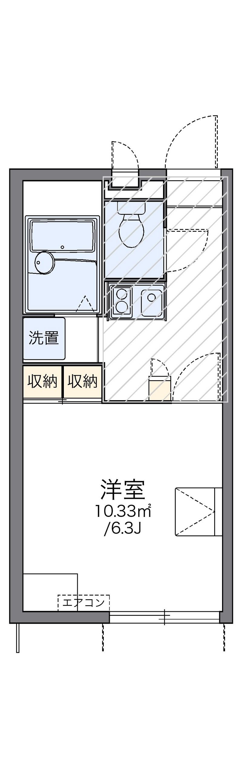 leopalace Sakura Floor plan