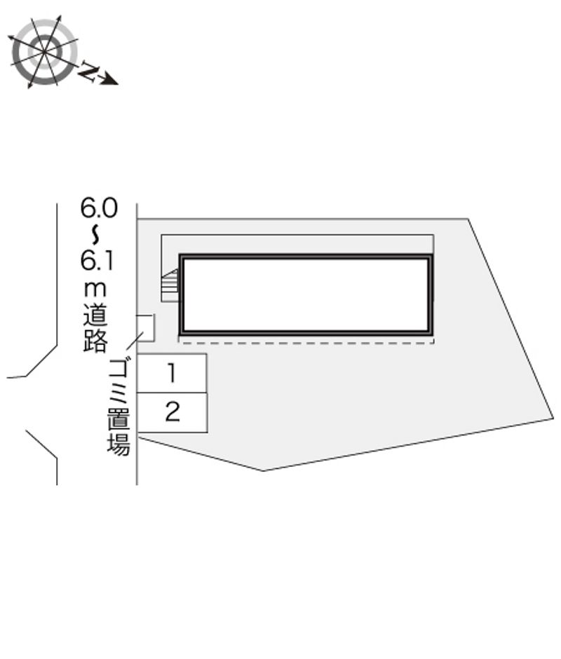 レオパレスレイクヒル 配置図