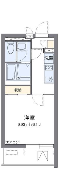 クレイノグリーンメゾン 間取り図