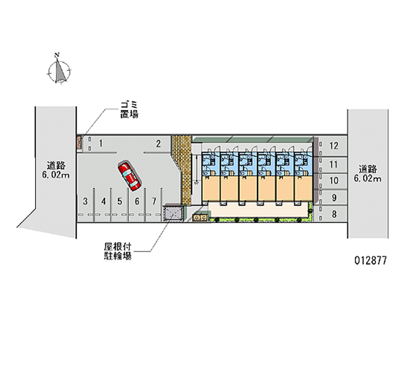 12877 Monthly parking lot