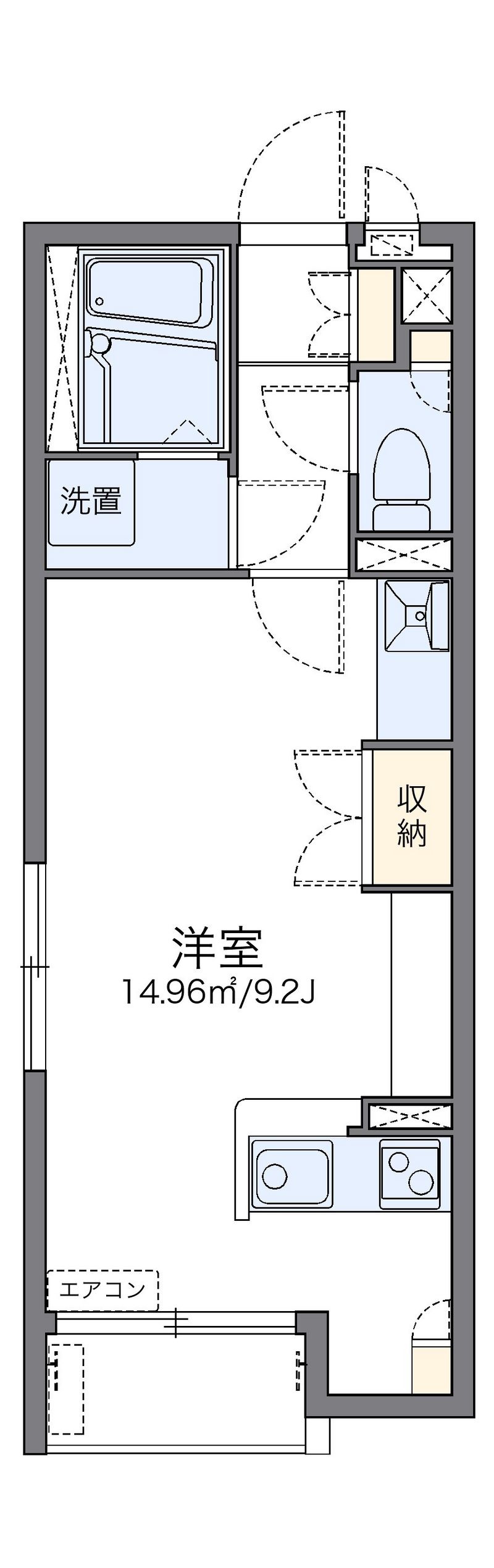レオネクストオリーブハウスⅥ 間取り