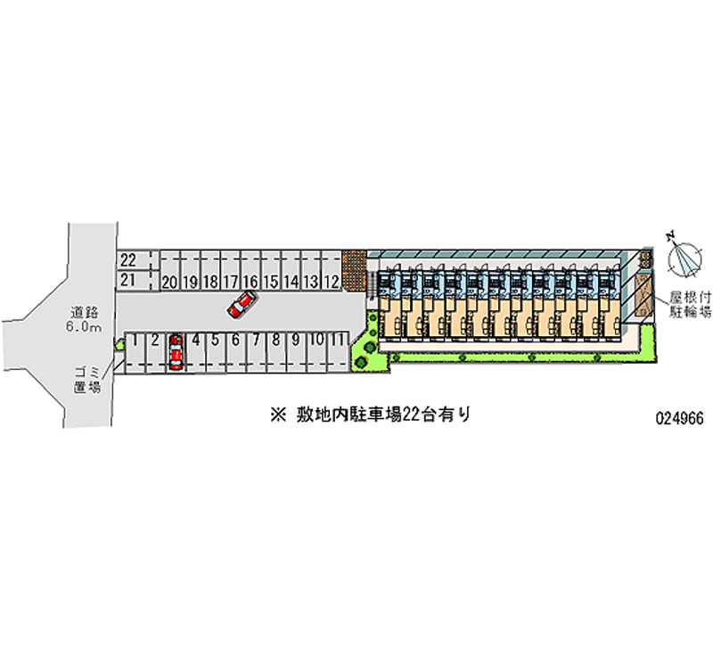 24966 bãi đậu xe hàng tháng