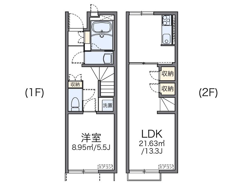 レオネクストハッピネス 間取図