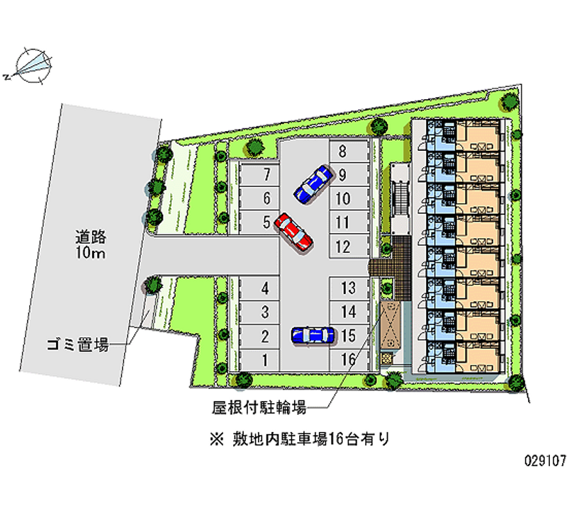 29107月租停车场