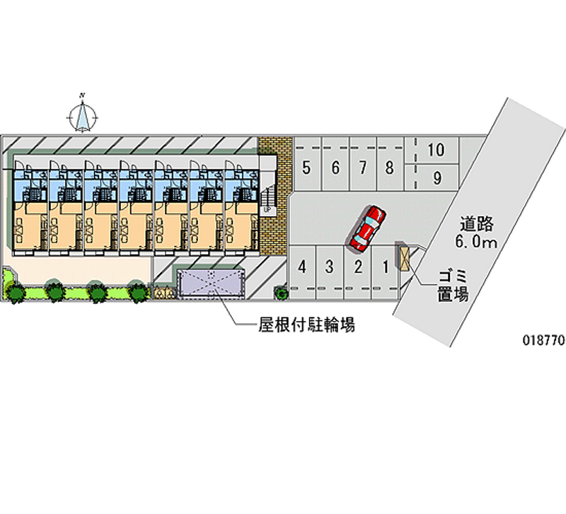 18770月租停車場