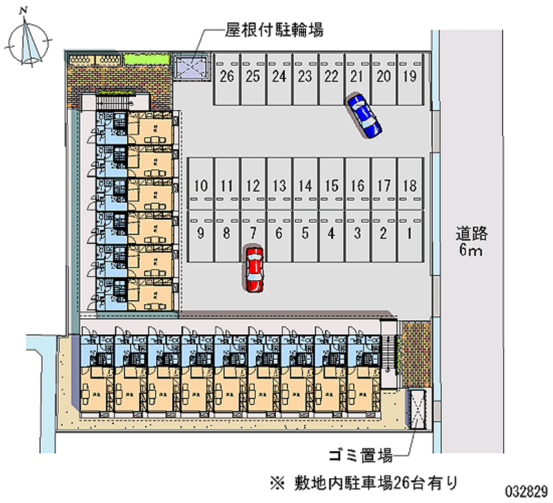 32829 Monthly parking lot